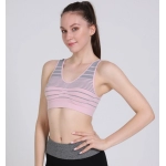 Sports Underwear Women′s Non-Wireless Bra Gathered Anti-Sagging Camisole Seamless Yoga Wear