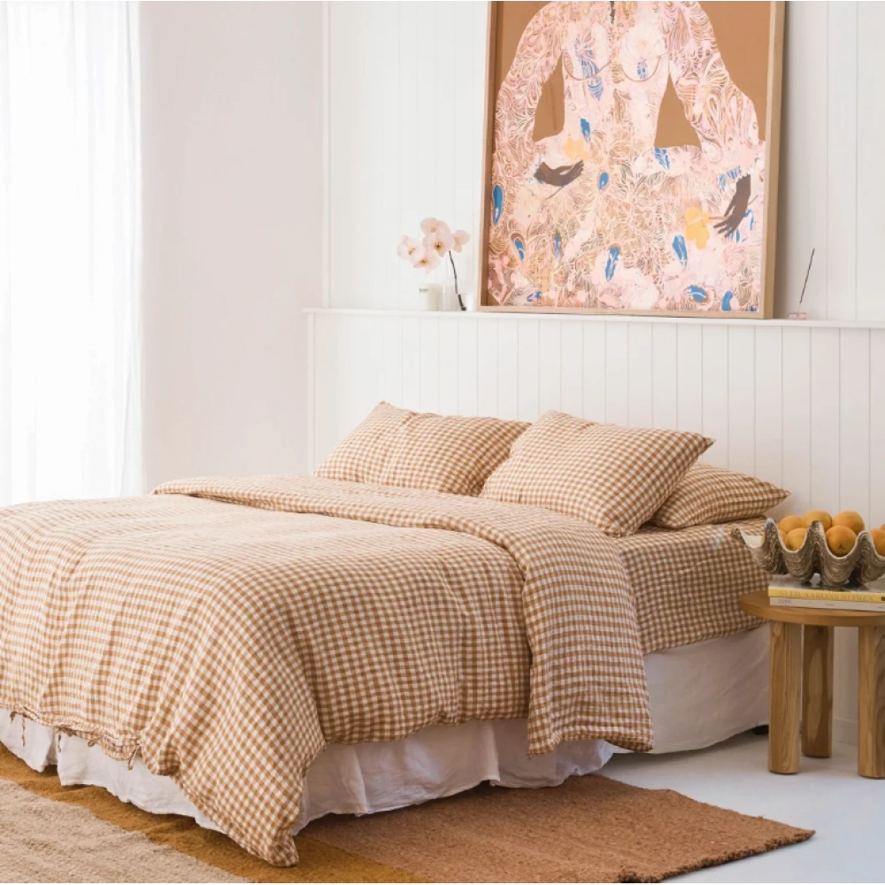 Linen Sheet Bedding Set Quilt Cover Sets Flax Linen Bedding